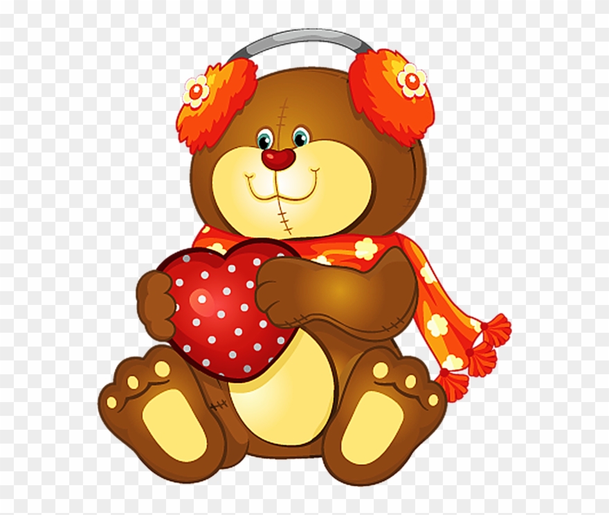 Teddy Cute Clipart, Tube, Clip Art, Illustrations - Png Download