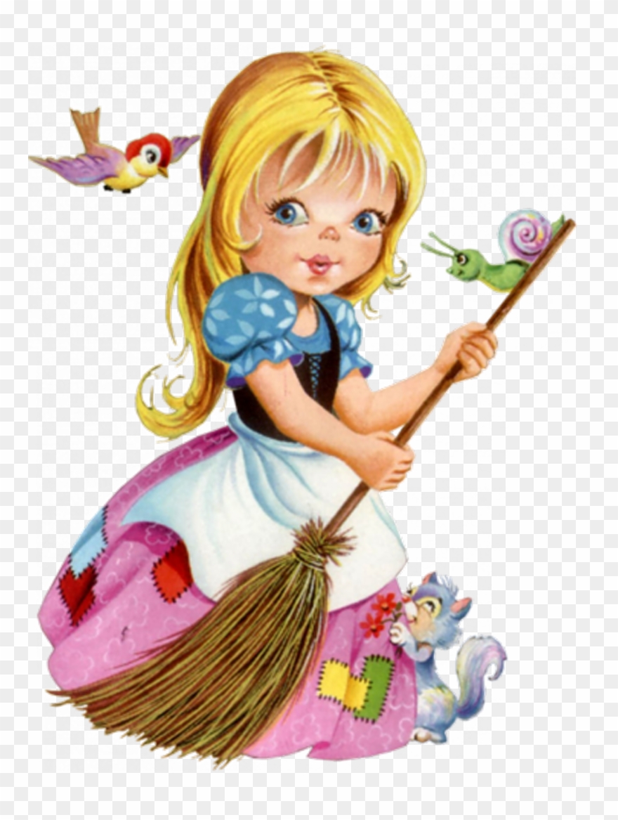 4169268 Meisje Met Mandje Clipart Blog Clip Art - Png Download