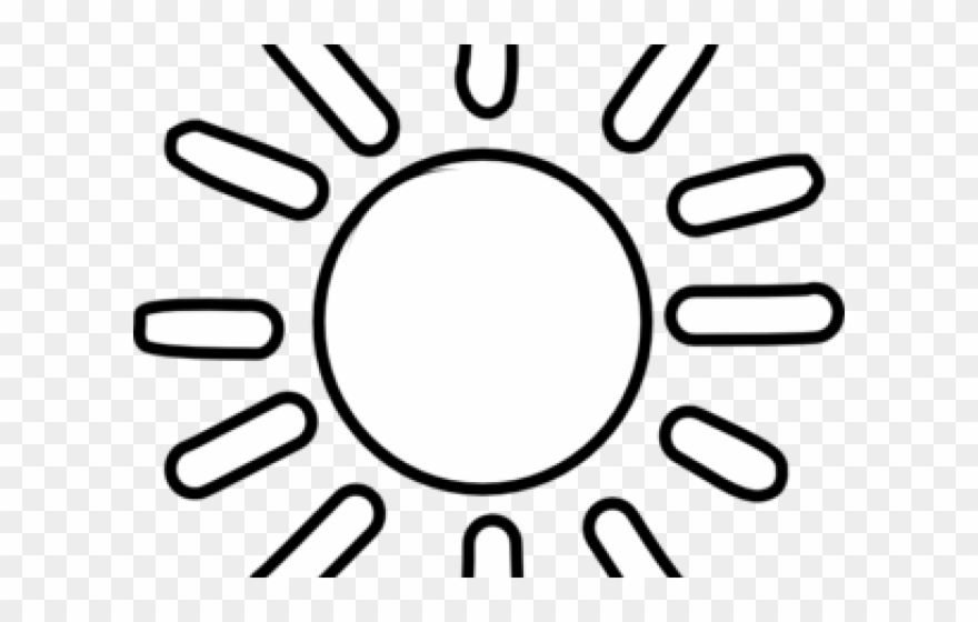 Sun Clipart Clipart Outline - Png Download