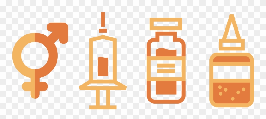 Bioidentical Hormone Replacement Icon Clipart