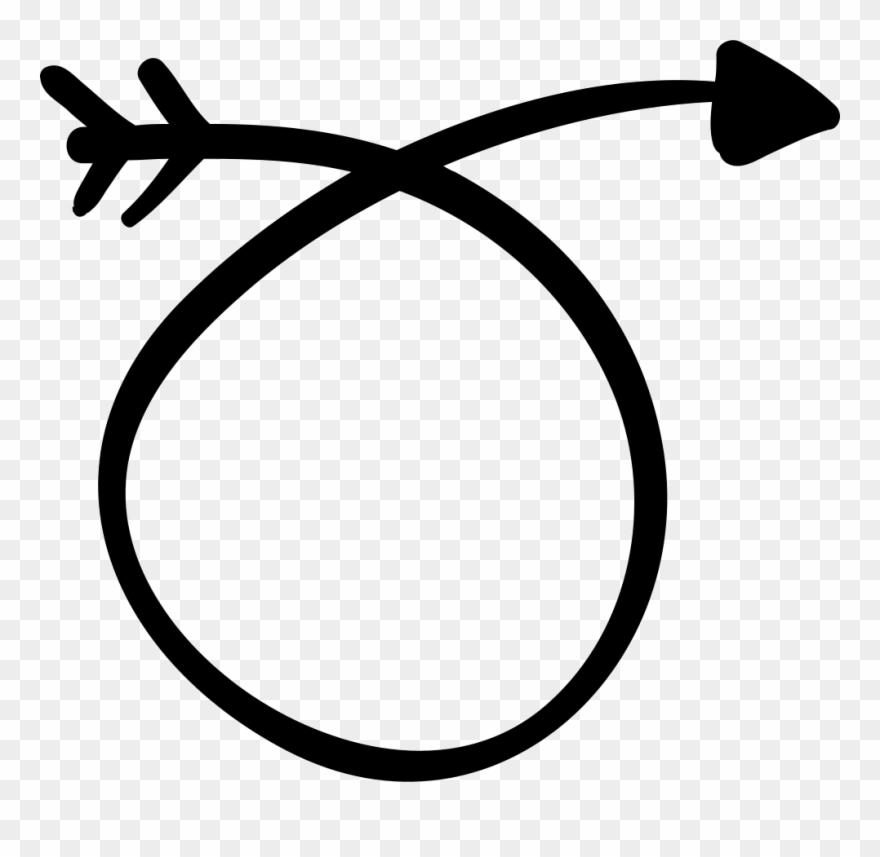 Right Loop Arrow Comments Clipart