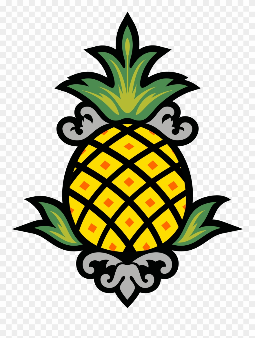 Logo For Staypineapple, An Iconic Hotel, The Loop Chicago Clipart