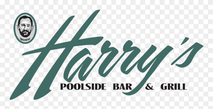 Harry's Poolside Bar & Grill Logo Clipart