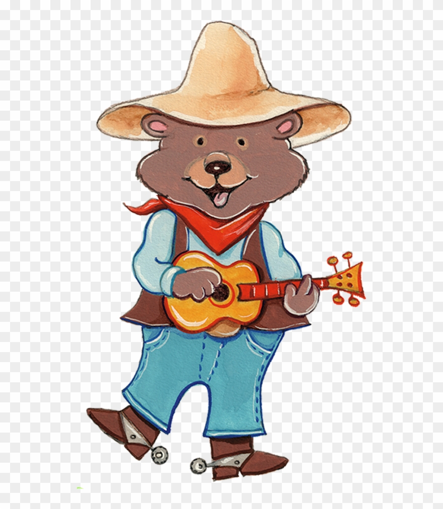 Uncle Wooly Built Blackberry Ranch With His Own Paws Clipart