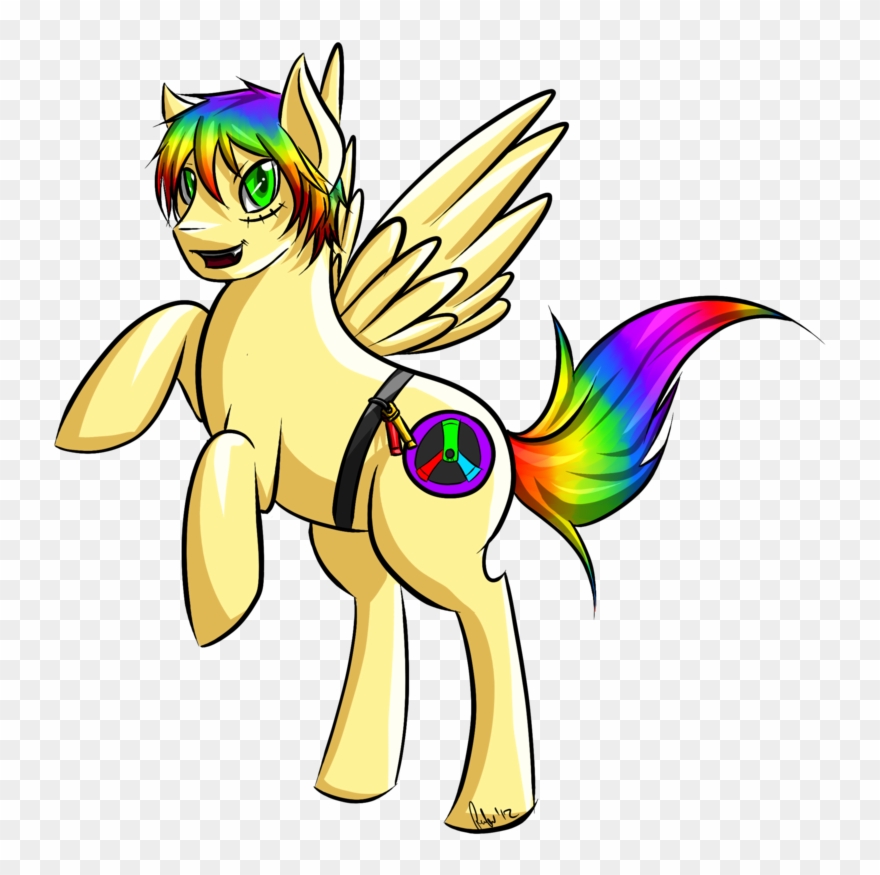 Fullmetal-outcast, Oc, Oc Only, Pegasus, Pony, Rave, Clipart