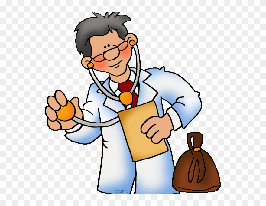 Doctor Clipart Cow - Png Download