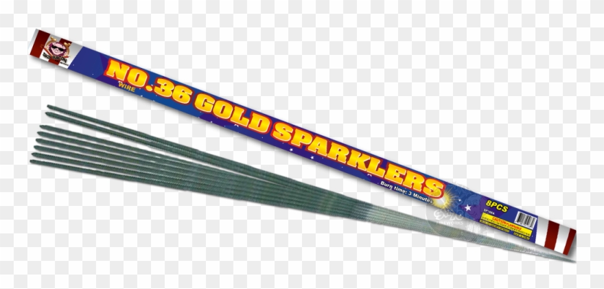 36 Gold Sparklers Wire 48 Sparklers Sky Bacon Fireworks Clipart