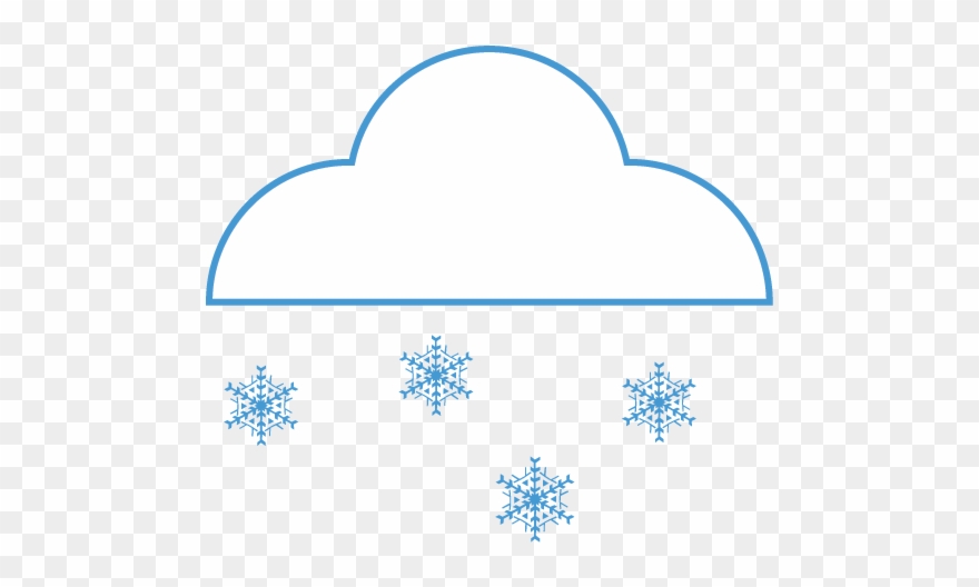 The Rounded Edges Seen In These Snowflakes Occurred Clipart