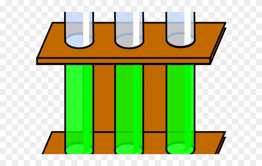 Green Clipart Test Tube - Png Download