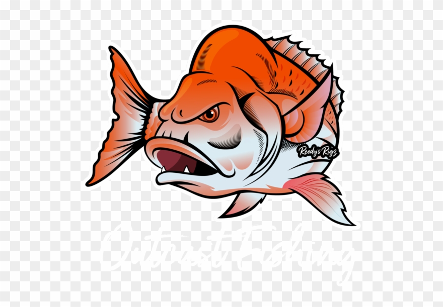 Custom T-shirt Outcast Fishing Clipart