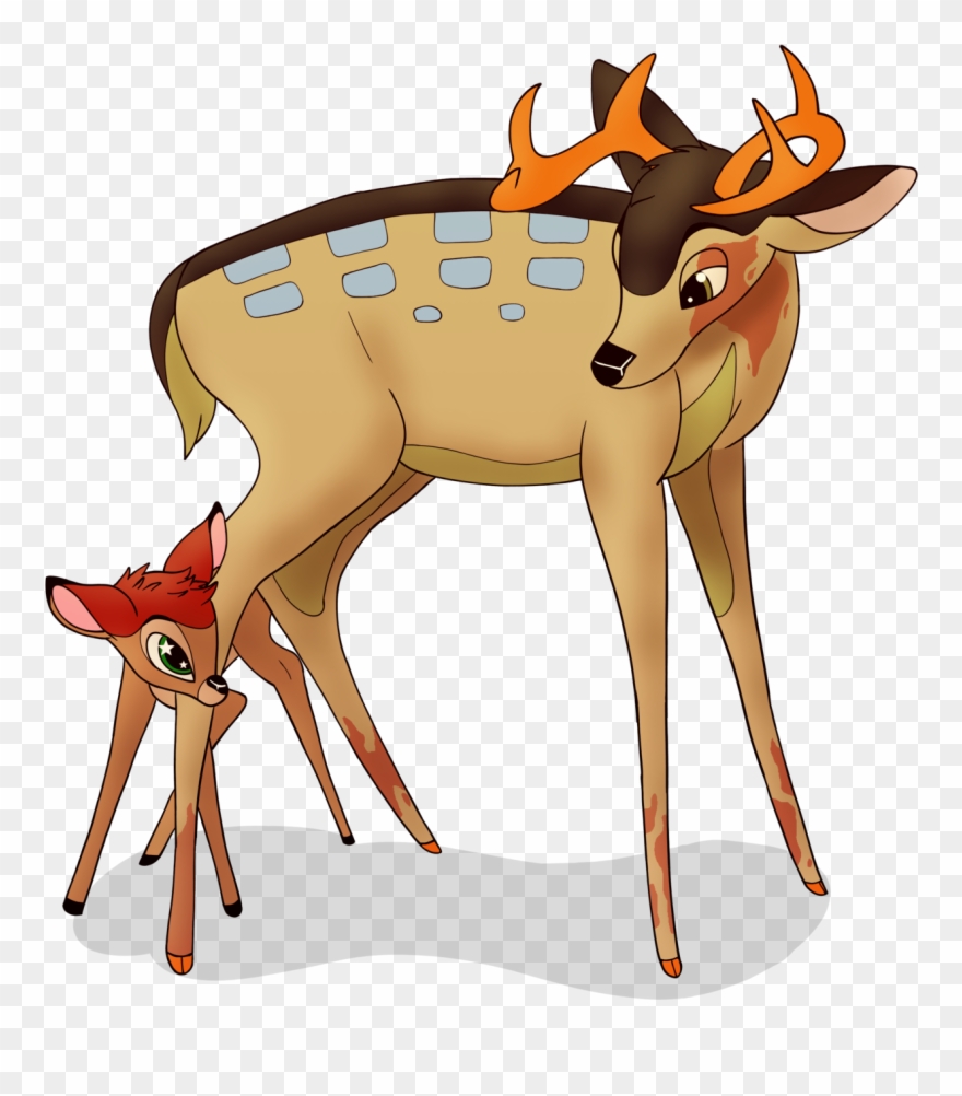 “fawned Of You” Scorch The Fawn Has Taken A Liking Clipart