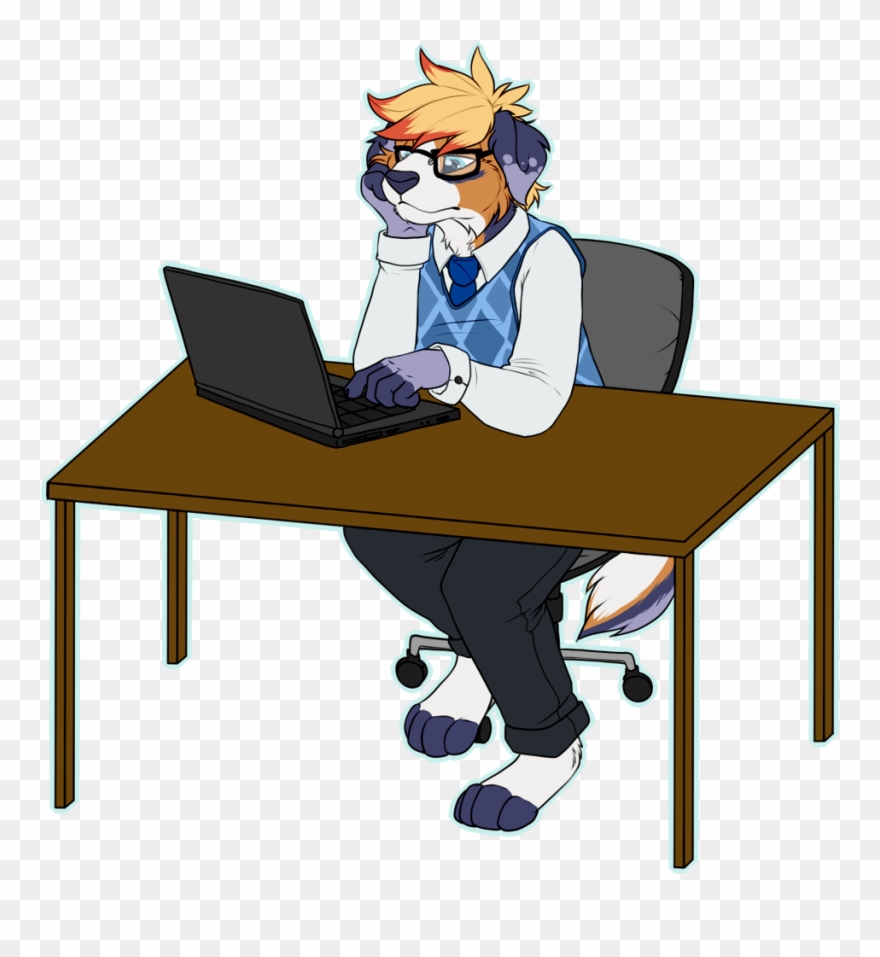 Another Day In The Office Clipart