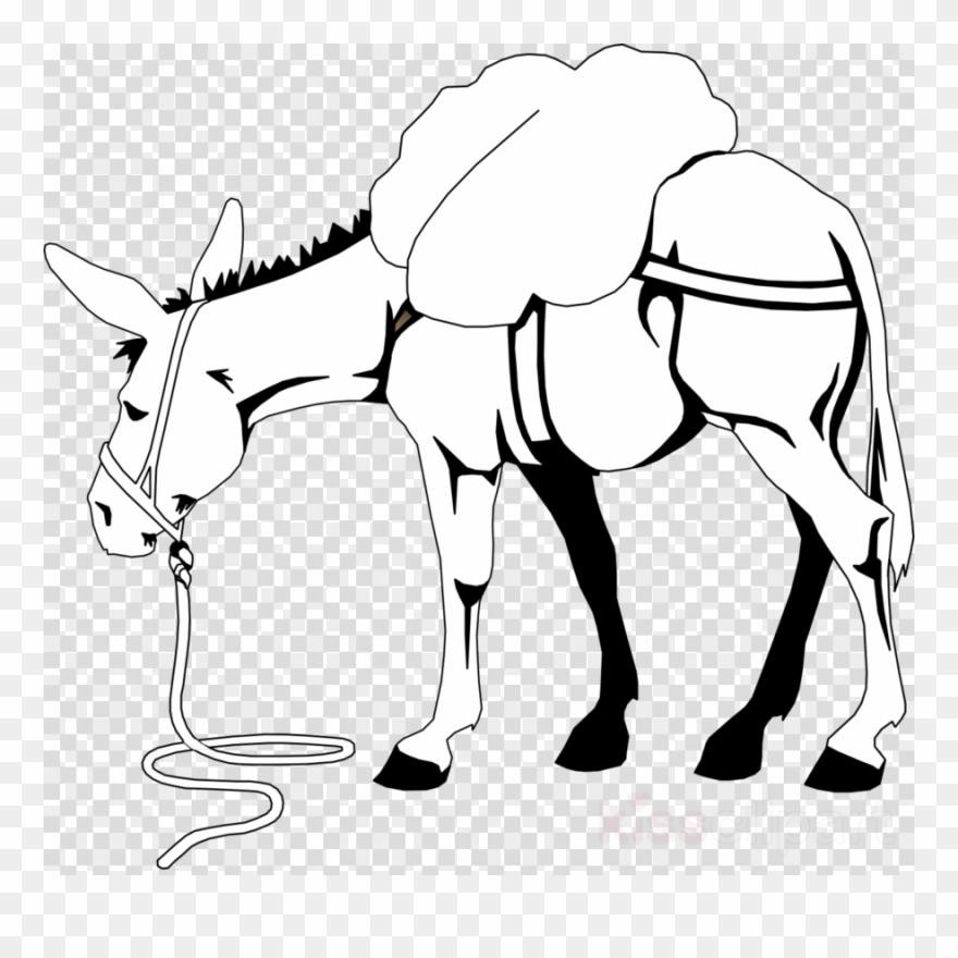 Donkey Clip Art Clipart Donkey Clip Art - Png Download