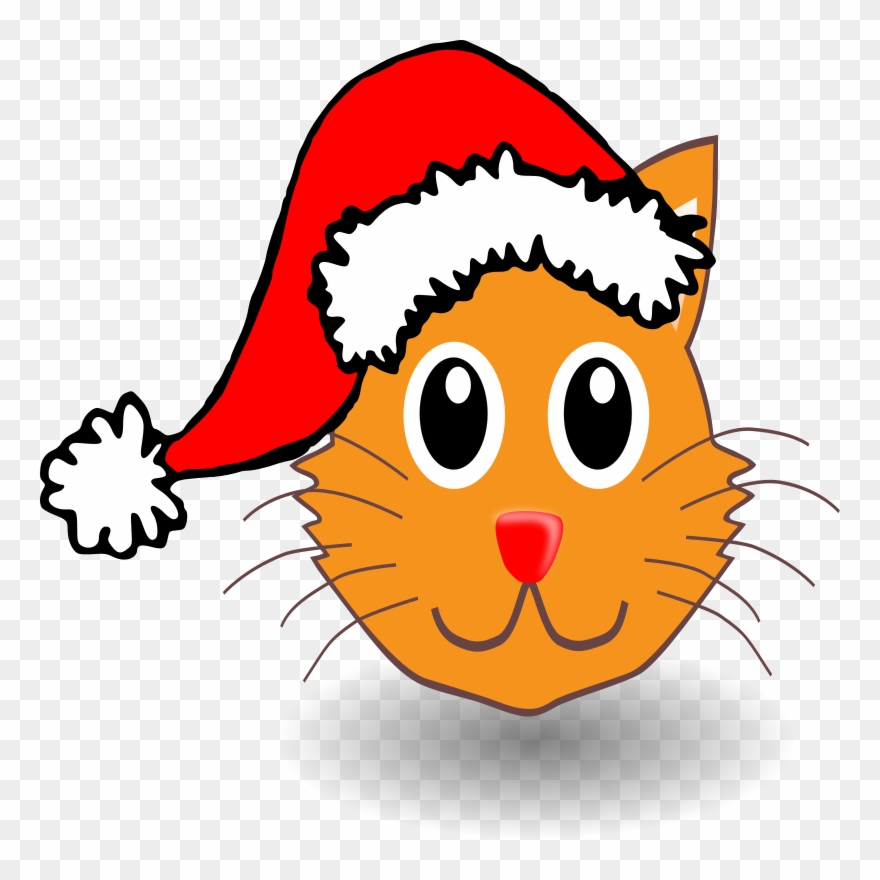 Cat Cartoon Face Clipart