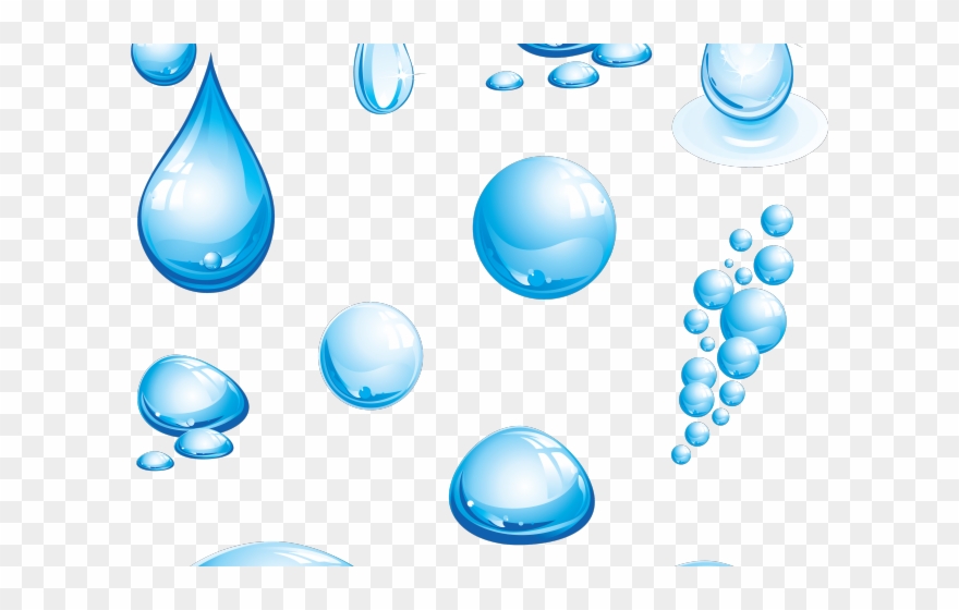 Blue Water Clipart Water Drink - Png Download