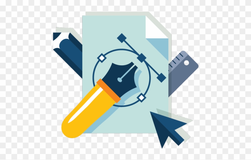 Graphic Design Clipart Printing Service - Png Download