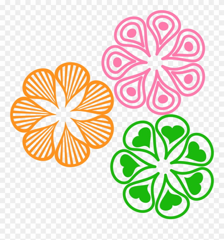 Doodle Illustrator Pattern Brushes Clipart