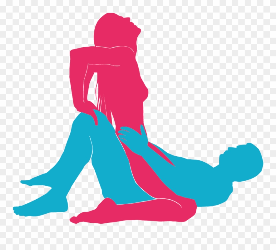 Cowgirl The Man Lies Down As The Women Crawls Atop Clipart