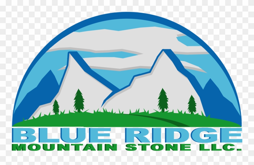 Blue Ridge Mountain Stone Rebrand Clipart