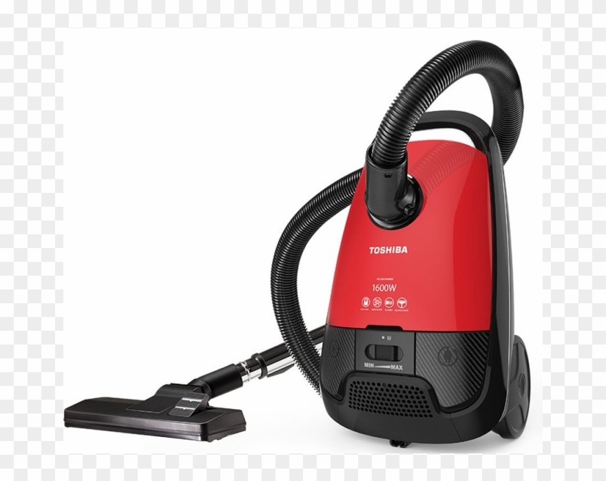 Toshiba Vacuum Cleaner 1800 Watt In Red X Black With Clipart