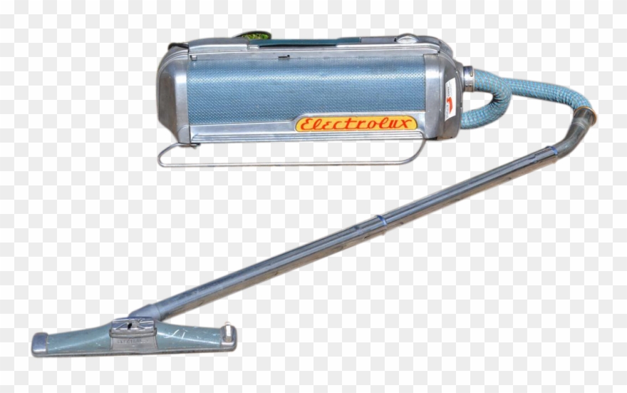 1952 Electrolux Model Lx ~ Atomic Blue Canister Vacuum Clipart