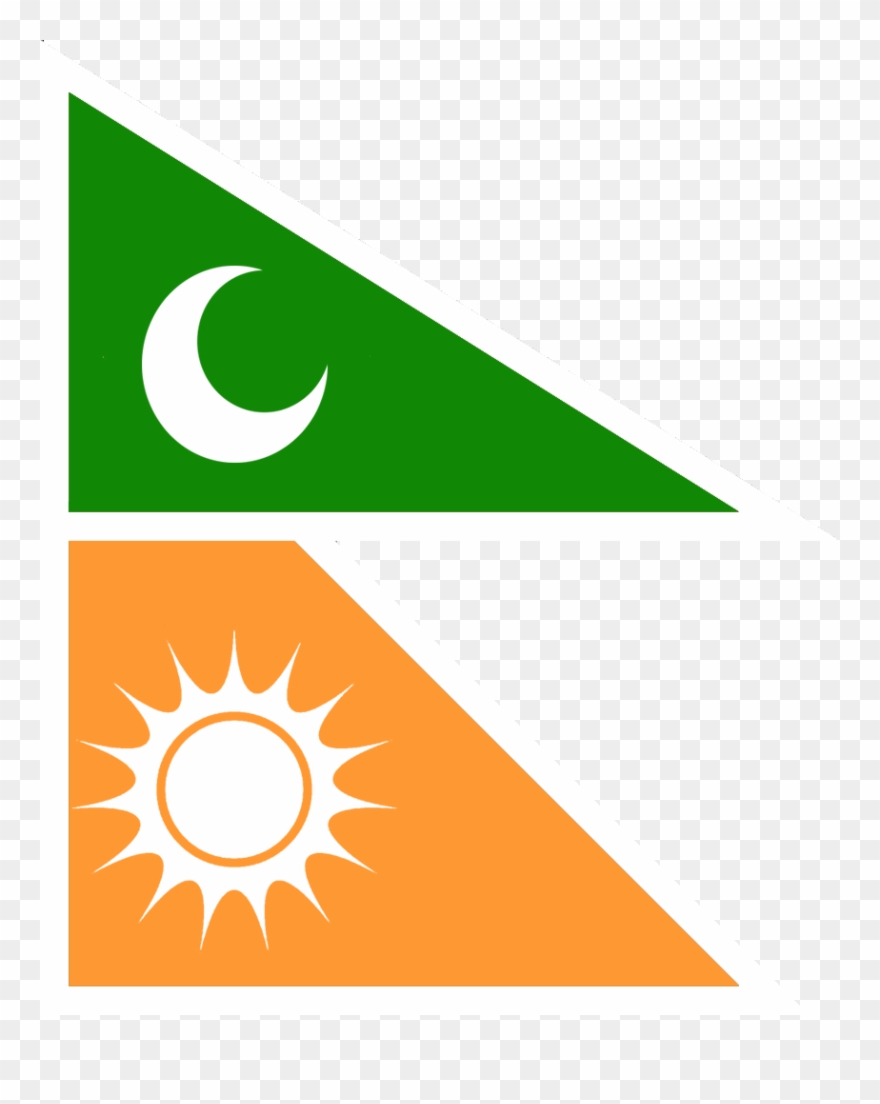 The Sun And Moon Represent Hot And Cold Climate Of Clipart