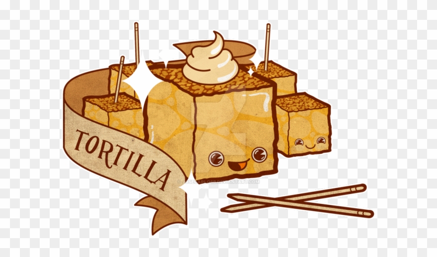 Tortilla Clipart Spanish Tortilla - Png Download
