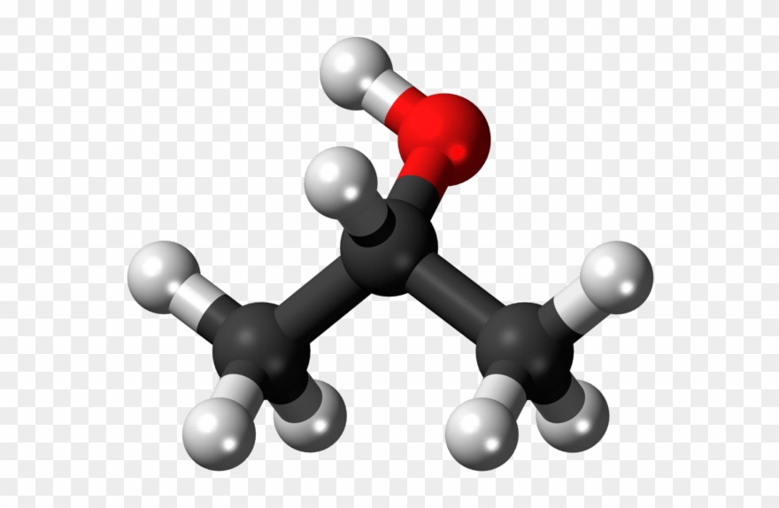 640px Propan 2 Ol 3d Balls Clipart