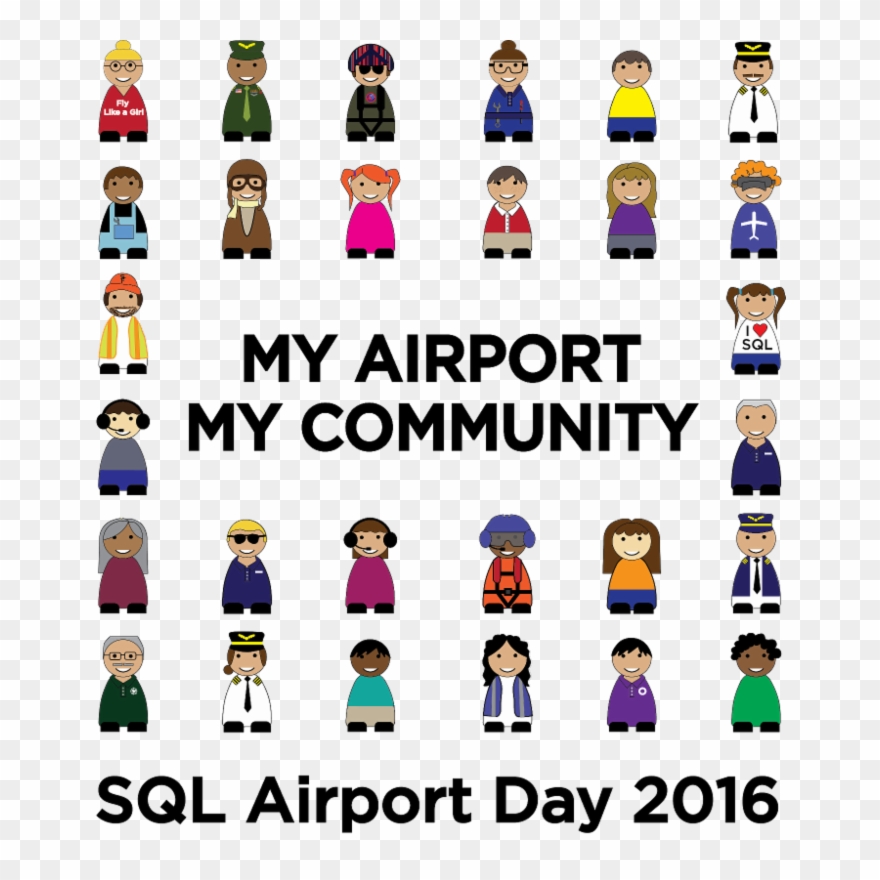 San Carlos Airport Day 2016 Clipart