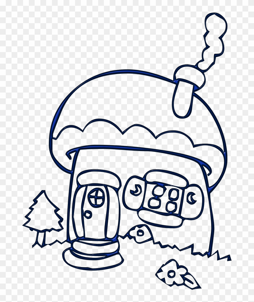 Forest, House, Cottage, Building, Housing Clipart