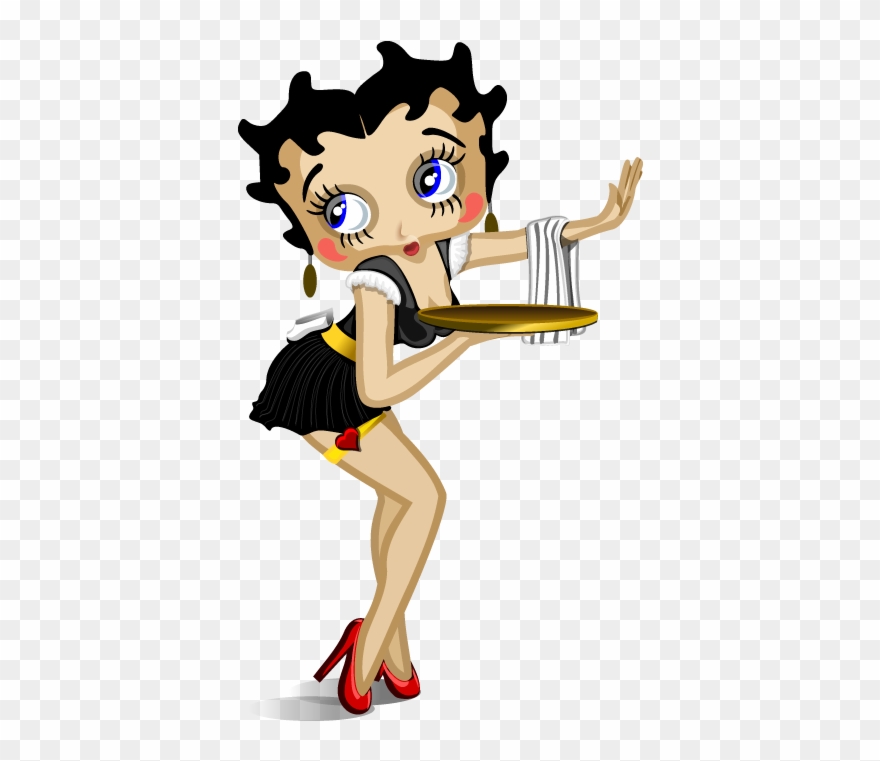 Free Waitress Clipart - Png Download