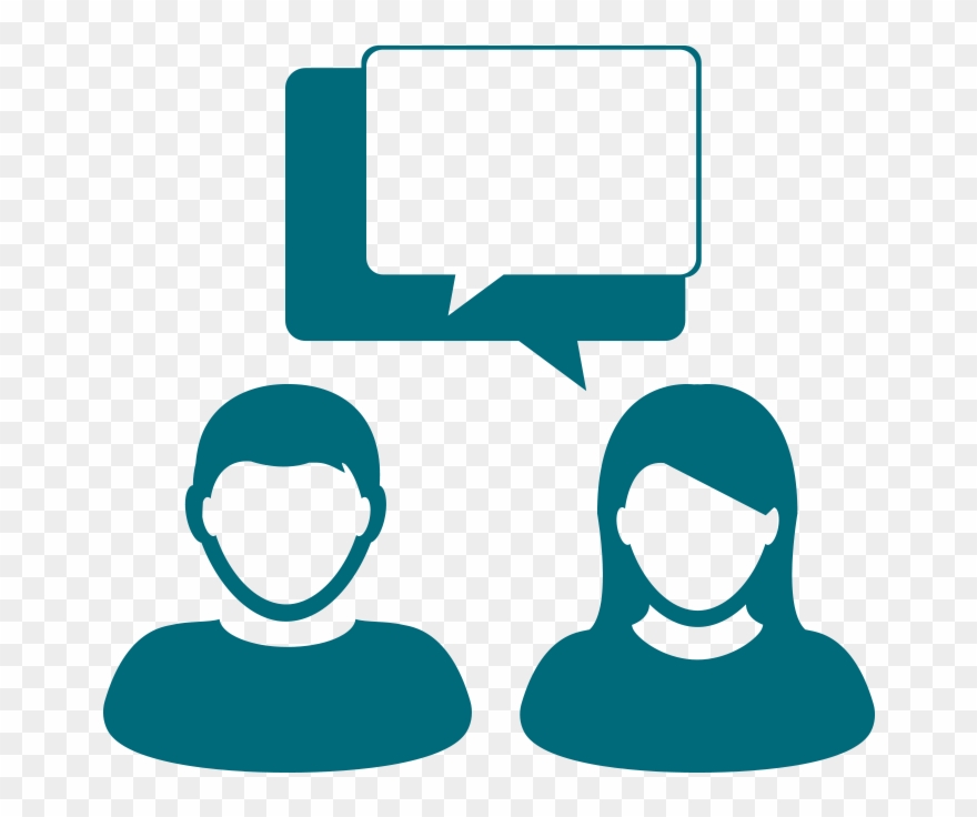 An Image Icon Of A Male And A Female Students Having Clipart