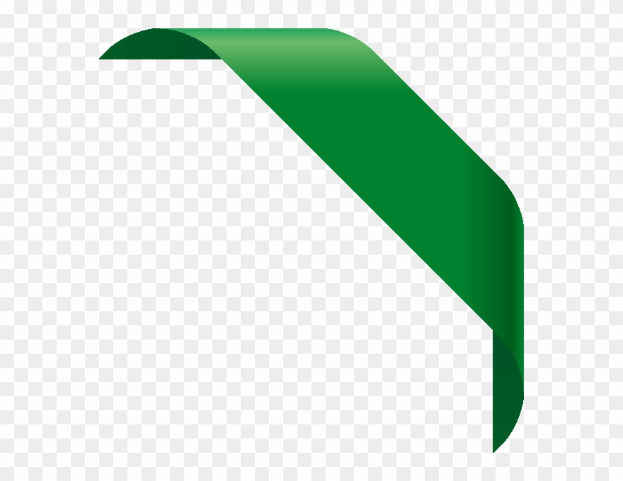 Green Ribbon Vector Png Clipart