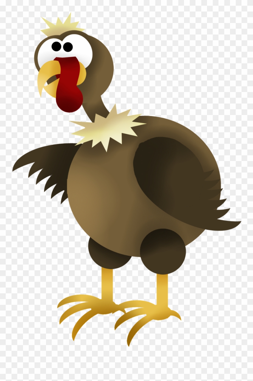 Here's The Plucked Turkey Clipart