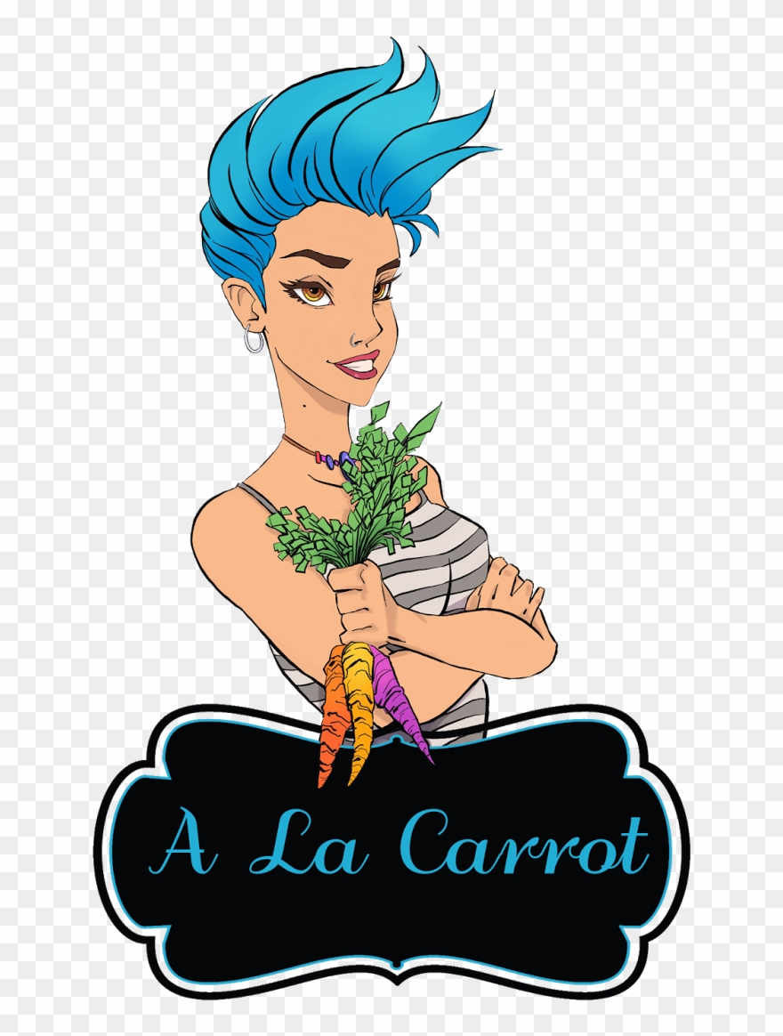 A La Carrot Logo Clipart