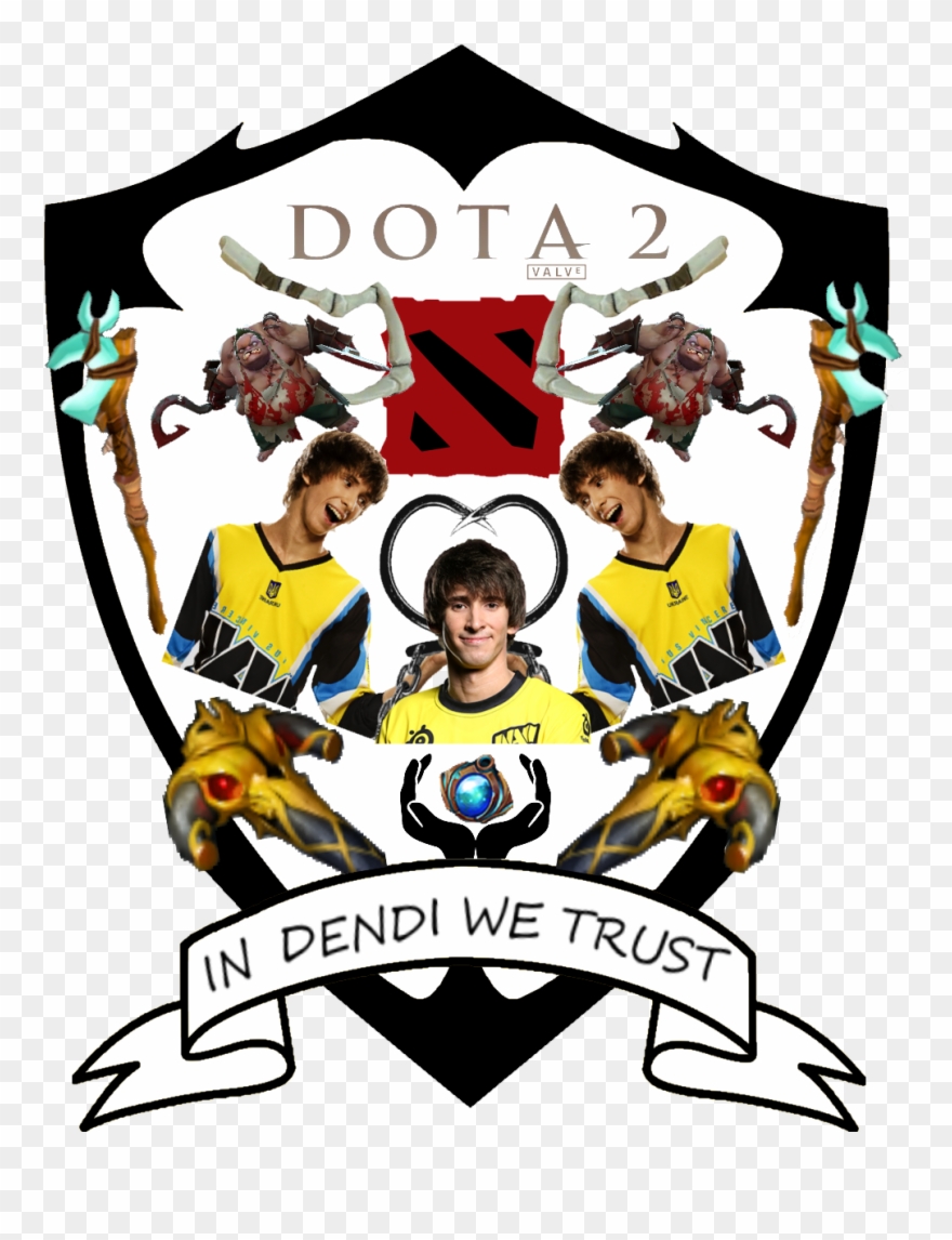 Dendi Is A Running Gag Between Friends, So I Made This Clipart