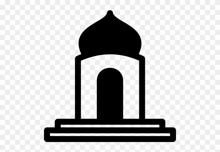 Mosque Rubber Stamp Clipart