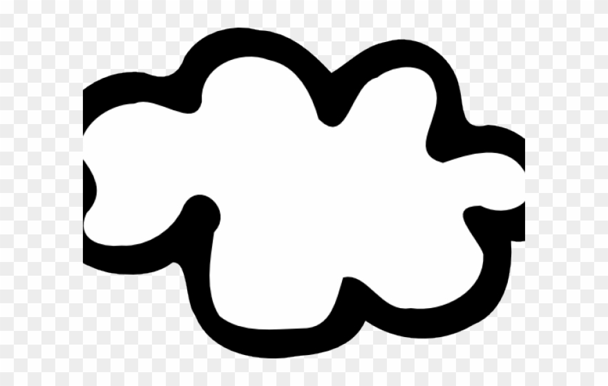 Clouds Clipart Crayon - Png Download