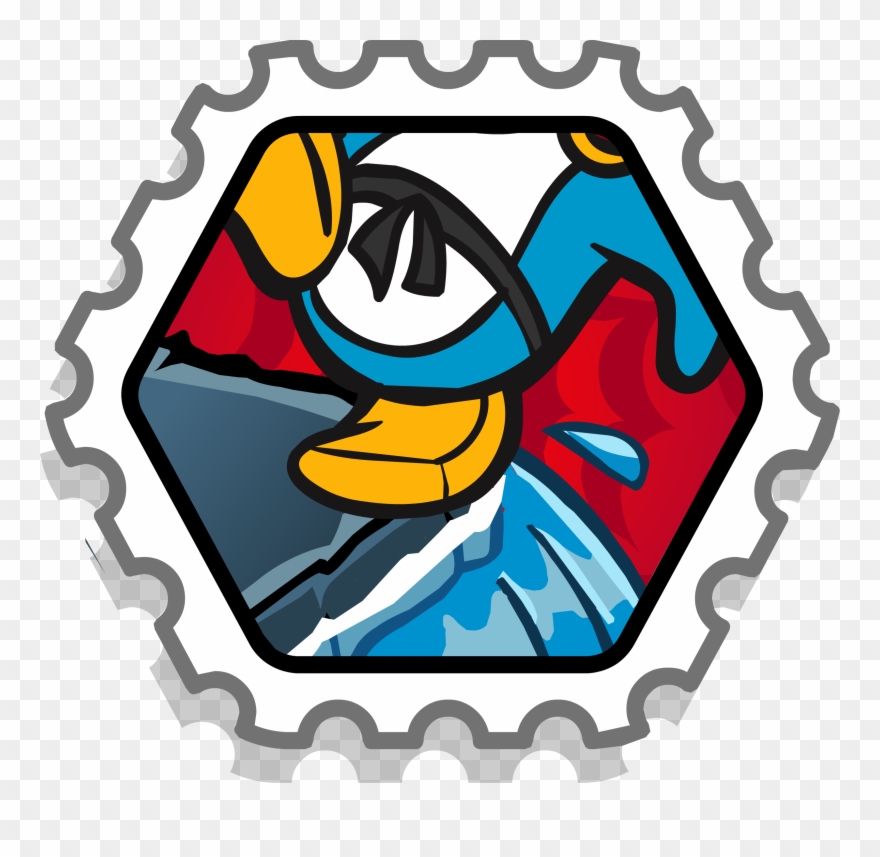 Two Close Stamp Clipart