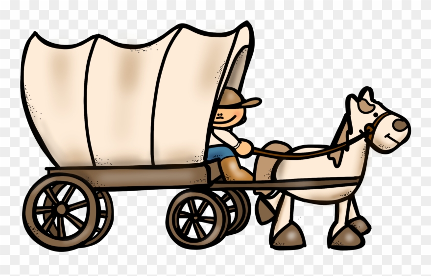 Horse And Wagon Clipart - Png Download