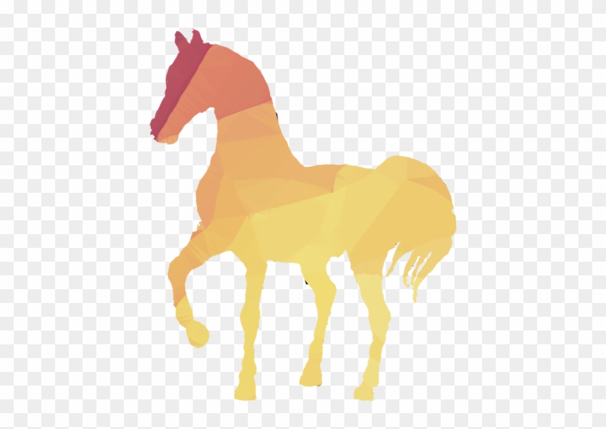 Wall Decal Clipart Wall Decal Horse - Png Download