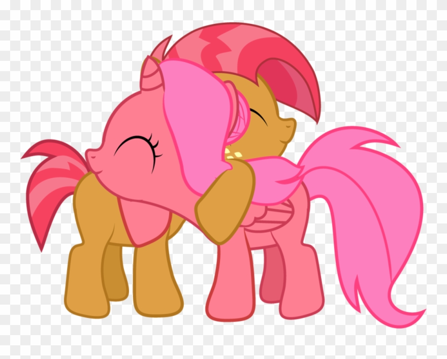 Cherry Seed Foal Hug By Creshosk-d5qxglj Clipart