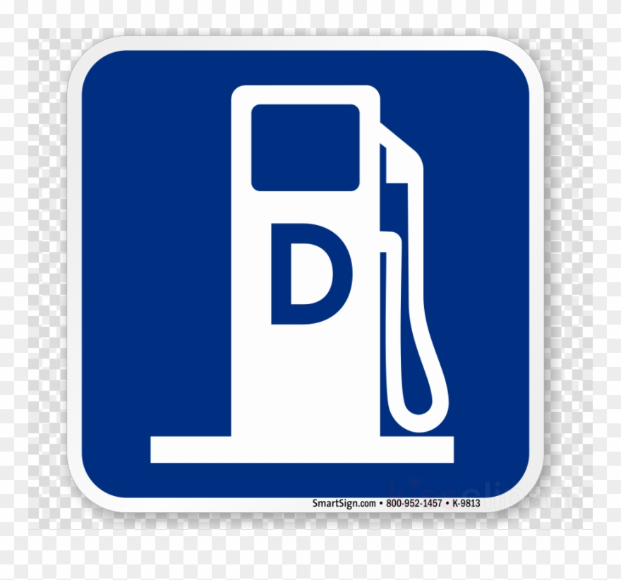 Gas Symbol Clipart Filling Station Gasoline Compressed - Png Download