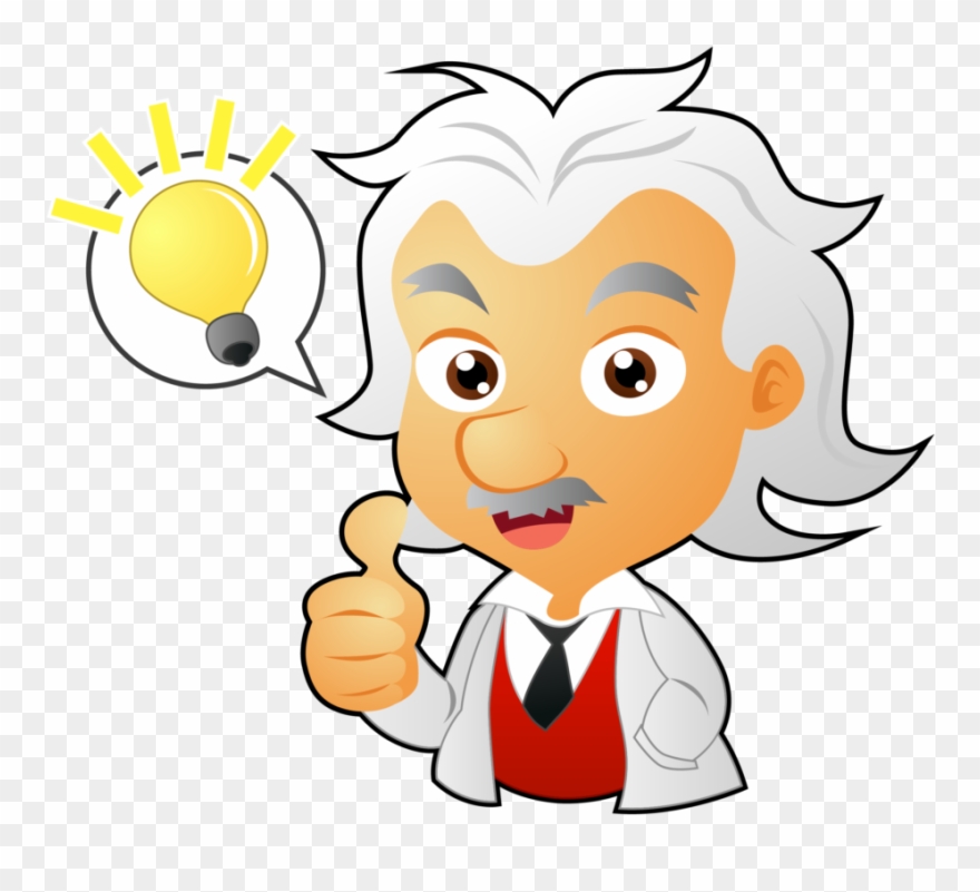 Scientist Observing Clip Art - Png Download