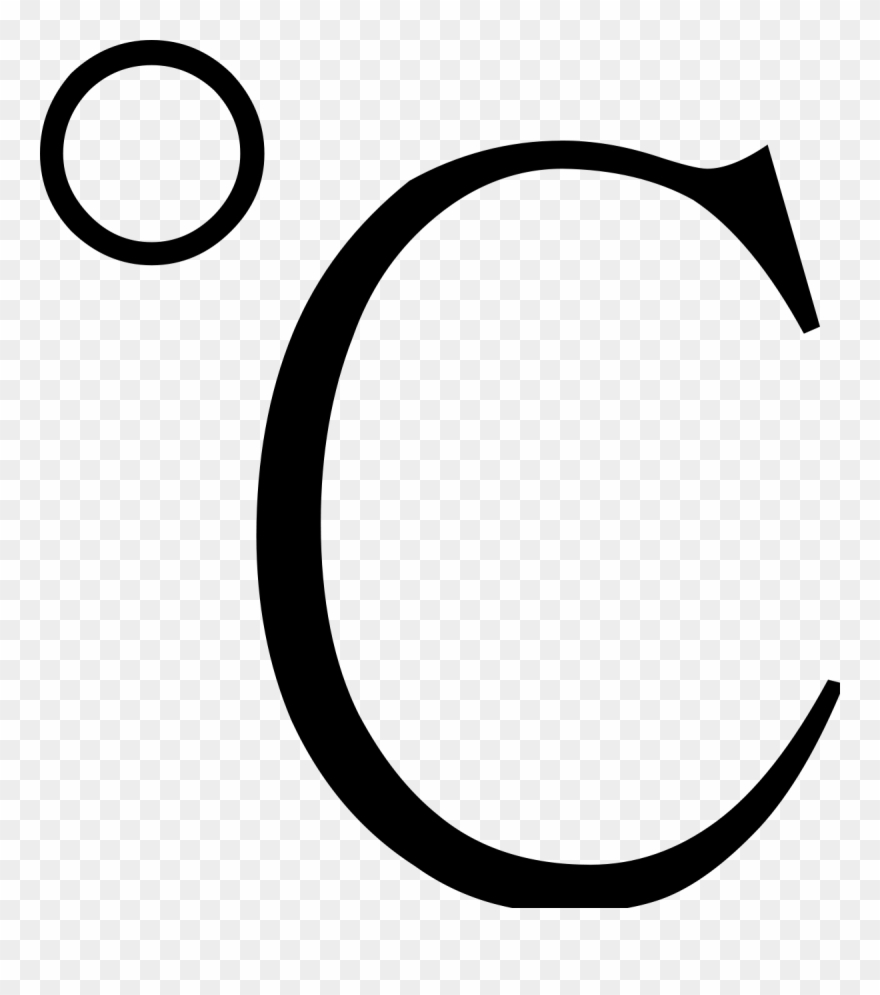 Image Result For Degree Celsius Wiktionary Clipart