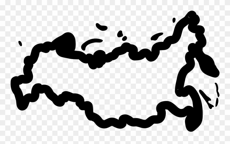 Russia Map Icon Clipart