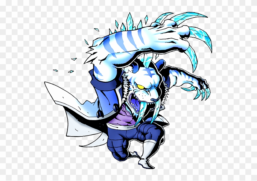 Frost Tiger Clipart