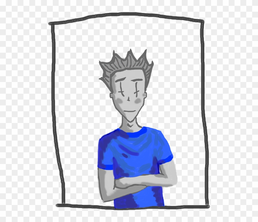 Brady Frost Accidentally Turned Himself Into A Cartoon Clipart