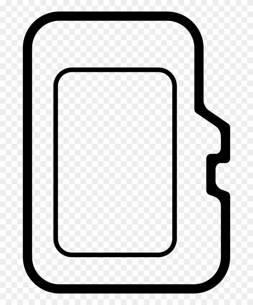 Vector Royalty Free Download Phone Card Of Rounded Clipart