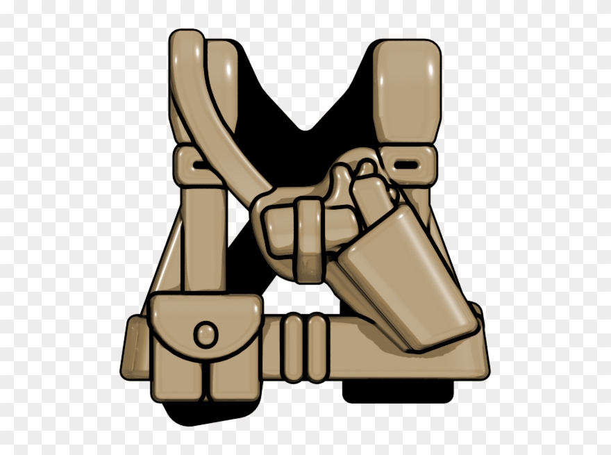 Brickarms Ww2 Us Command Vest Clipart